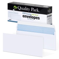 Quality Park Security Envelopes, #10, White, Box Of 100
