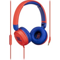 JBL JR300 Bluetooth Kids Wired On-Ear Headphones - Red & Blue 