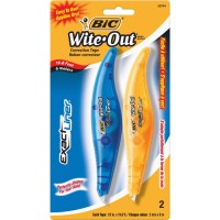 BIC® - Correction Fluid - Wite-Out® Exact Liner Correction Tape White - PK of 2