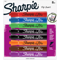 Sharpie Flip Chart Marker Bullet Point - 8 Assorted Pack 