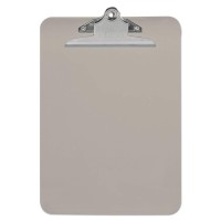 UNV40306 - Plastic Clipboard with High Capacity Clip