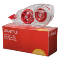 UNIVERSAL CORRECTION TAPE WHITE  2/PACK