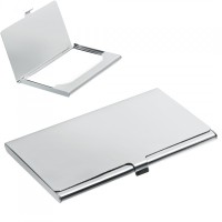 BUSINESS CARD HOLDER SILVER