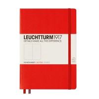LEU HARDCOVER DOTED POINTS RED