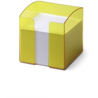 DURABLE NOTE BOX TRANSLUCENT - YELLOW
