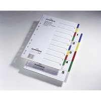 DURABLE COLORED INDEX TAB - 1