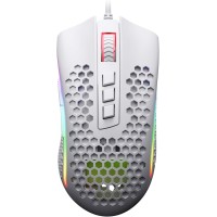 Redragon M808M Storm Lightweight RGB Gaming Mouse - 7 Programmable Buttons - White 