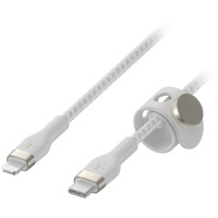 Belkin Boost Charge Pro Flex USB-C to Lightning Male Cable - 3M (9,8 FT) - White