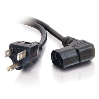 C2G 6FT POWER CORD RIGH ANGLE