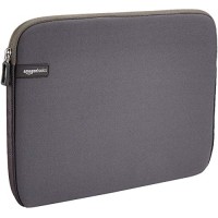 Amazon Basics 13.3" Protective Case Laptop Sleeve with Zipper - Gray
