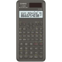 Casio Scientific 2nd Edition Calculator - Large Display, Dual Power, Hard Case - 2 Line(S) - 10 Digits (FX300MSPLUS2)