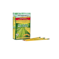 6 x 12 Pack Dixon Ticonderoga #2 Pencils PRE-Sharpened (72 Pencils)