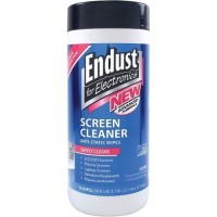 Endust - Screen Cleaning Wipes (70-Pack) - Blue
