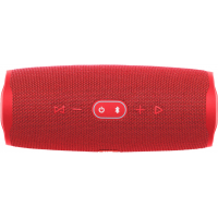 JBL - Charge 4 Portable Bluetooth Speaker - Fiesta Red
