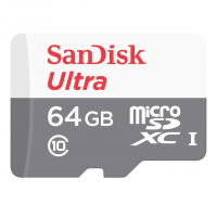 SanDisk Ultra SDSQUNR-064G-GN3MA 64GB 100MB/s UHS-I Class 10 microSDHC Card