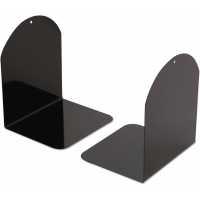 Universal Magnetic Bookends 6x5x7 Metal Black