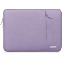 MOSISO Polyester Laptop Sleeve Bag Compatible with Macbook Pro 16 Inch (2019-2024) - Purple 