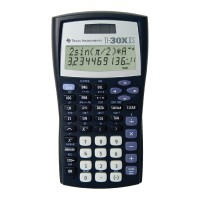 Texas Instruments Scientific Calculator TI-30X IIS 2-Line Display Dual Power Black