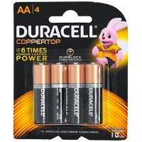 Duracell AA Alkaline Batteries – 4 Pack