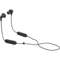JBL Endurance Run Bluetooth 2 Black Wireless Sport In-Ear Earbuds - Black 
