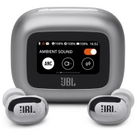 JBL Live Buds 3 True Wireless Noise-Canceling Earbuds – Silver