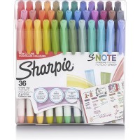 Sharpie S-Note Creative Markers, Assorted Colors, 36 Count