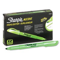 Sharpie Highlighter - Green 12X