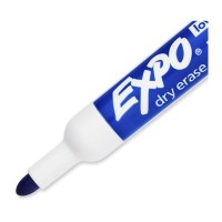  Expo Whiteboard Marker Bullet Tip - Blue