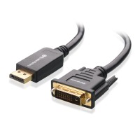 CABLE MATTERS DP 6FT GOLD 2PK