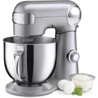Cuisinart Precision Master 5.5 Quart Stand Mixer - Silver Lining