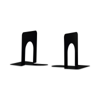 Universal Economy Bookends - Standard (4.75 x 5.25 x 5) - Black (1 Pair) 
