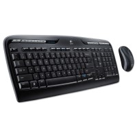 Logitech MK320 Wireless Desktop Keyboard and Mouse Combo — Entertainment Keyboard and Mouse, 2.4GHz Encrypted Wireless Connection, Long Battery Life 