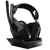 Astro A50 Wireless Dolby Wireless Over-Ear Headset with Base Station - Black
