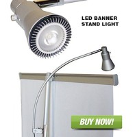 SIGNW LED BANNER STAND+LIGHT		