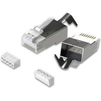 Cable Matters RJ45 Connectors Cat6A Ethernet Shielded Modular Plugs - 1x