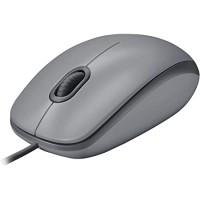 Logitech M110 Wired Mouse - Silver