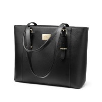 Lovevook Laptop Bag 15.6" Large Office Handbags - Black