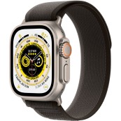 Apple Watch Ultra 49mm Titanium Case with Black/Gray Trail Loop - M/L (GPS + Cellular) 