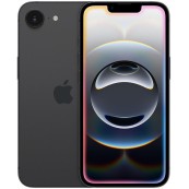 Apple - IPhone 16e 128GB - Black (Dual Sim - eSim & nano-SIM)