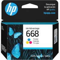 HP Ink Advantage Ink Cartridge 668 - Color