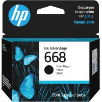 HP Ink Advantage Ink Cartridge 668 - Black 