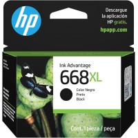 HP Ink Advantage Ink Cartridge 668XL - Black
