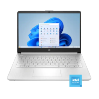 HP 14" Laptop - Intel N150 - 4GB Memory - 128GB Universal Flash Storage - Silver