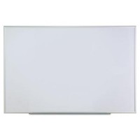 Dry Erase Board Melamine, 72 x 48, Satin-Finished Aluminum Frame