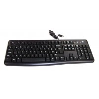 Logitech K120 Wired Keyboard (Black) 