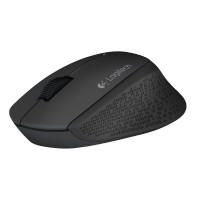 Logitech M280 Wireless Mouse (Black) 