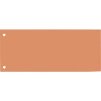 Oxford Seperating Strips Narrow Dividers 240x105MM - 190G Orange (100 Pieces)