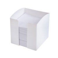 DURABLE NOTE BOX TRANSLUCENT - WHITE