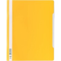DURABLE A4 CLEARVIEW FOLDER YELLOW
