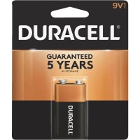 Duracell Coppertop 9V Alkaline Battery – Single